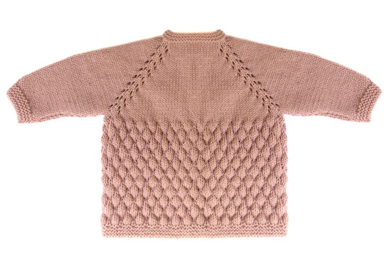 Blush Bear Baby Set Knitting Pattern