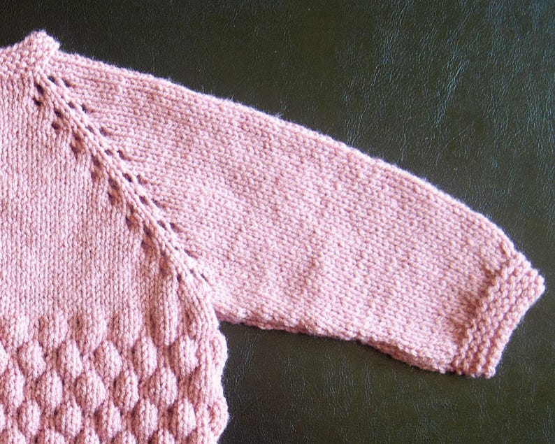 Blush Bear Baby Set Knitting Pattern