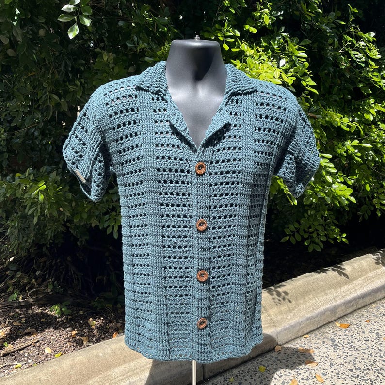 Ocean Air Shirt Crochet Pattern