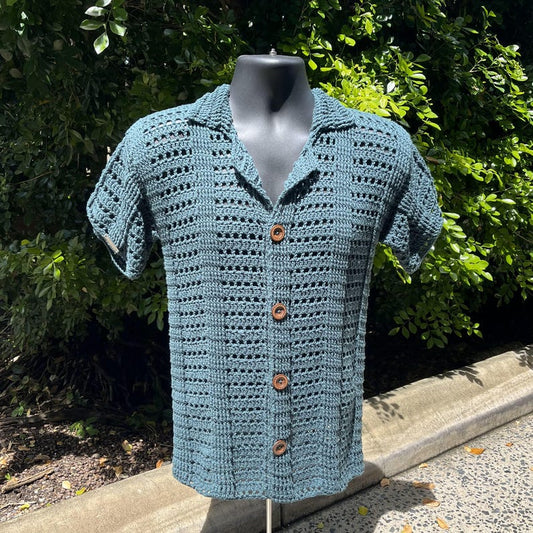 Ocean Air Shirt Crochet Pattern