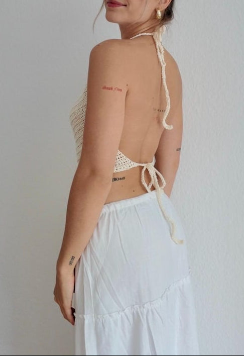 Halter Top Crochet Pattern