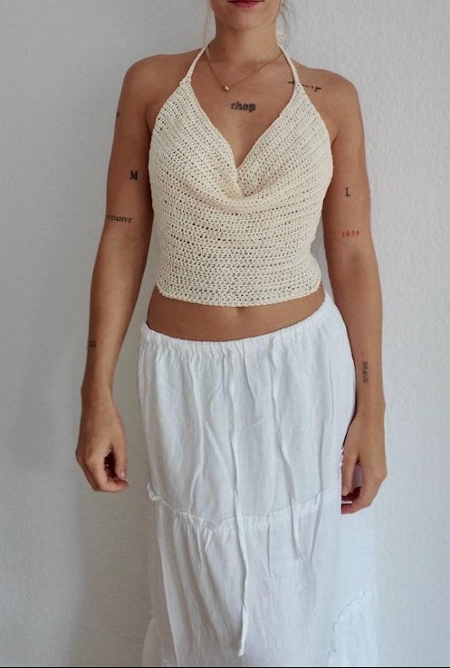 Halter Top Crochet Pattern