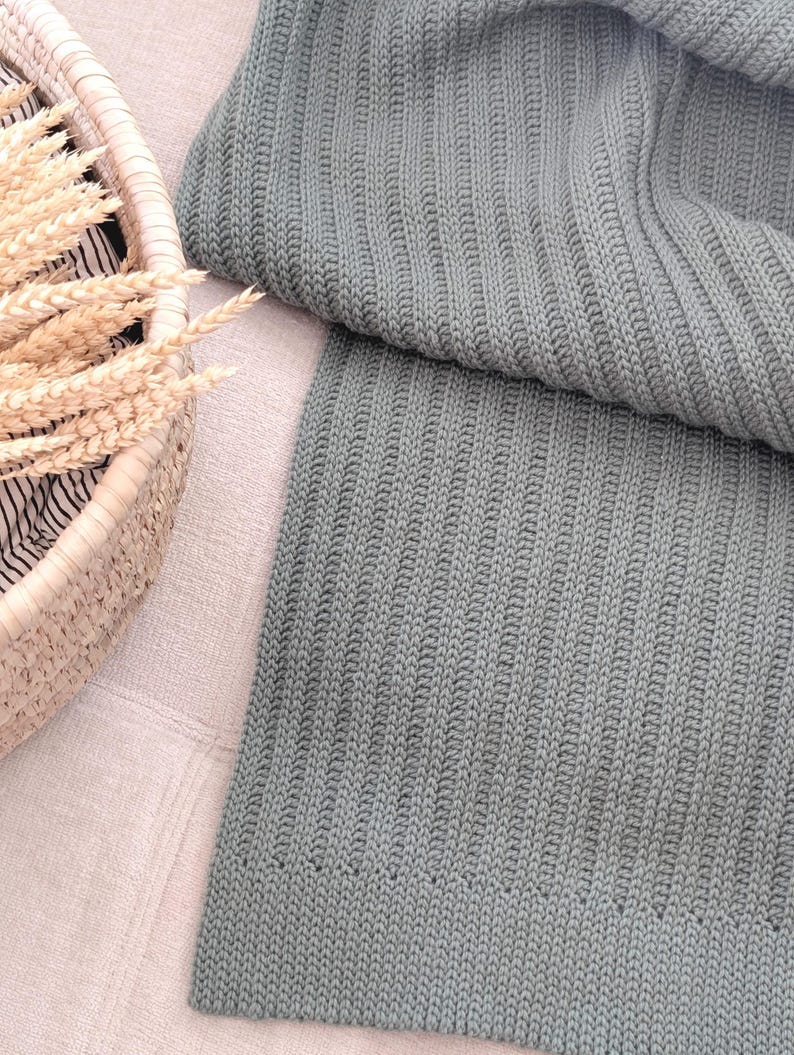 Luxe Rib Blanket Crochet Pattern