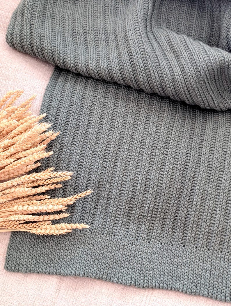 Luxe Rib Blanket Crochet Pattern