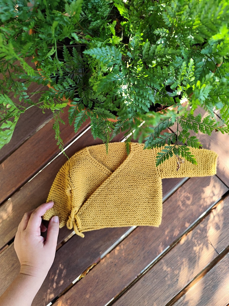 Honeycomb Cardigan Knitting Pattern