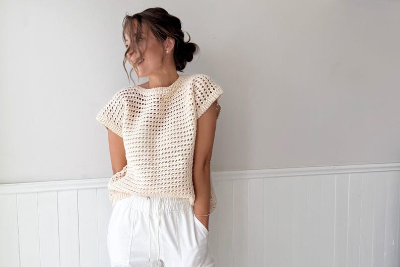 Driftline Top Crochet Pattern