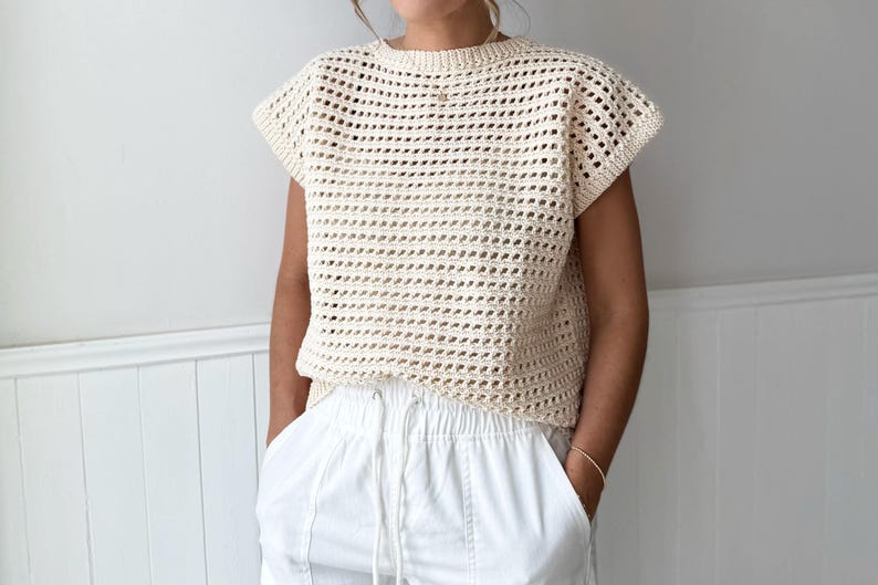 Driftline Top Crochet Pattern