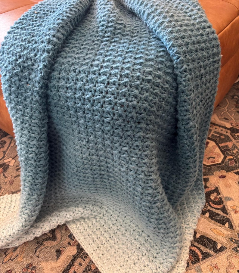 Horizon Blanket Crochet Pattern