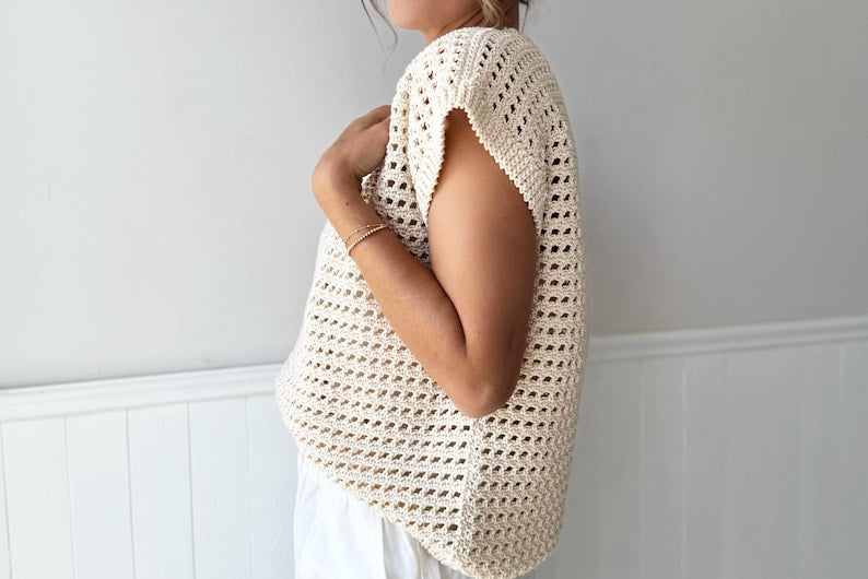 Driftline Top Crochet Pattern