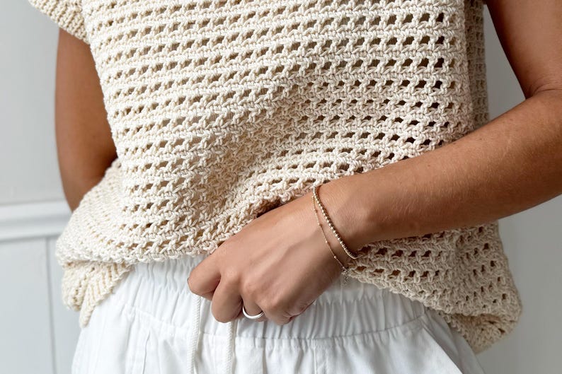 Driftline Top Crochet Pattern