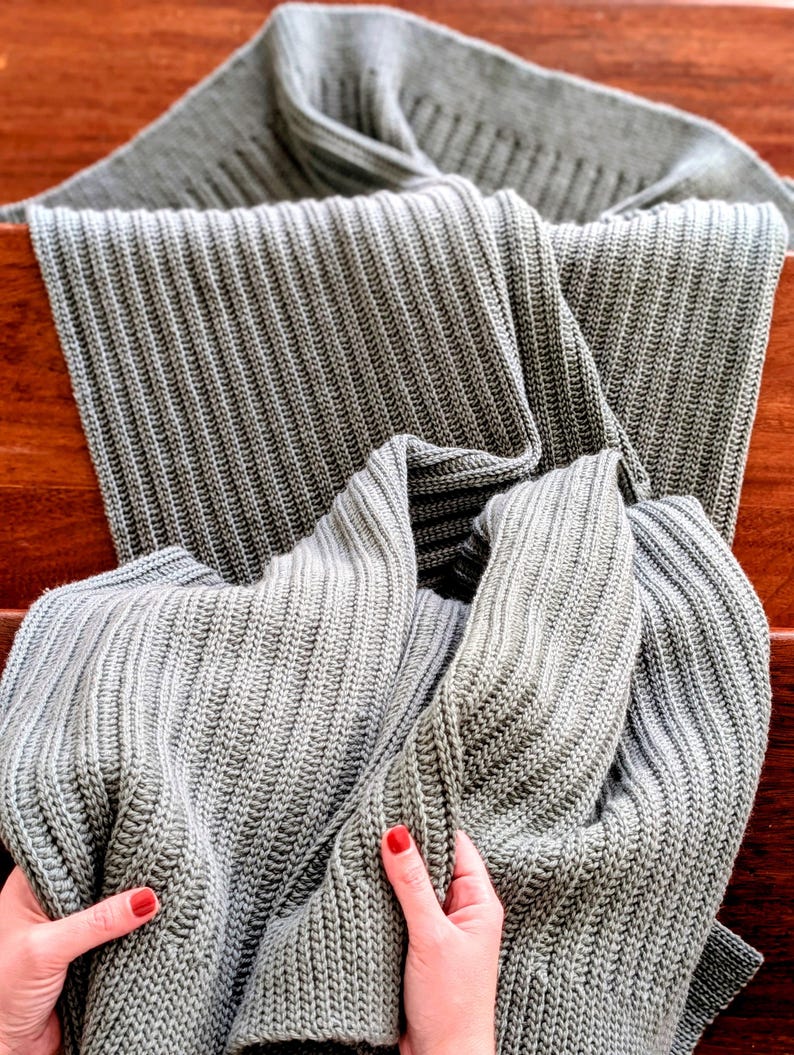 Luxe Rib Blanket Crochet Pattern