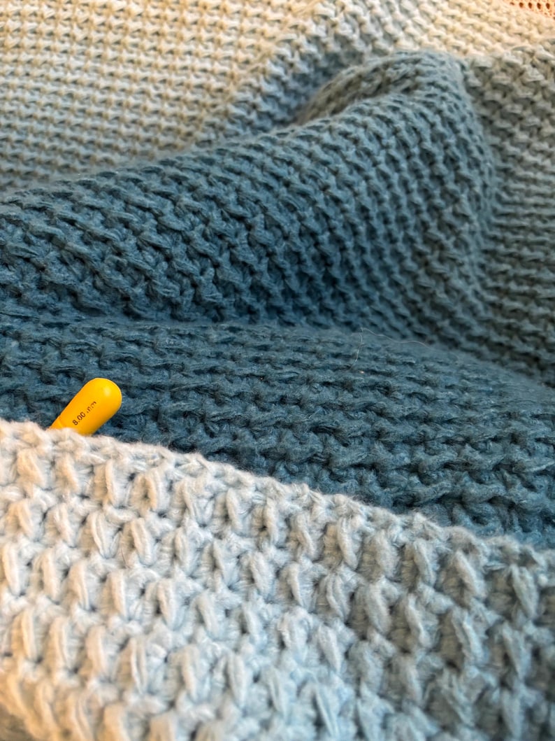 Horizon Blanket Crochet Pattern