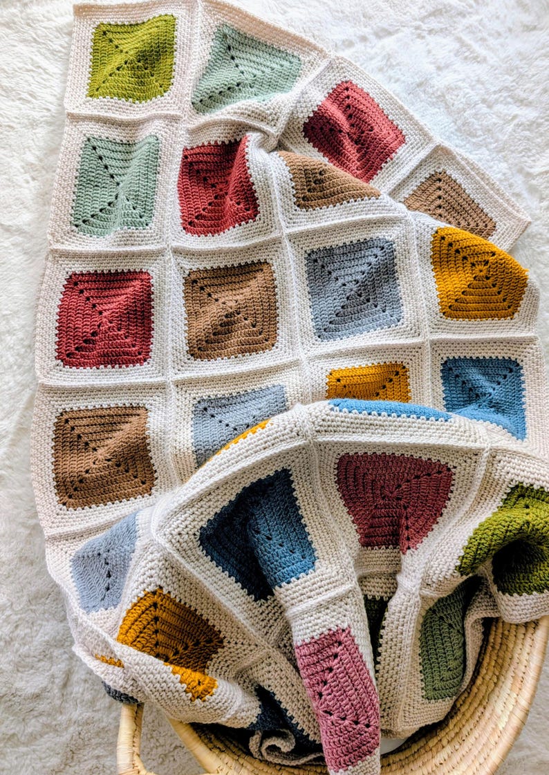 Homestead Blanket Crochet Pattern