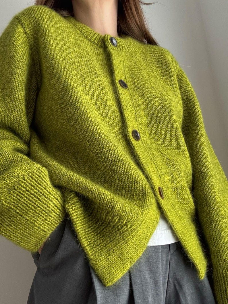 Gentle Cardigan Knitting Pattern