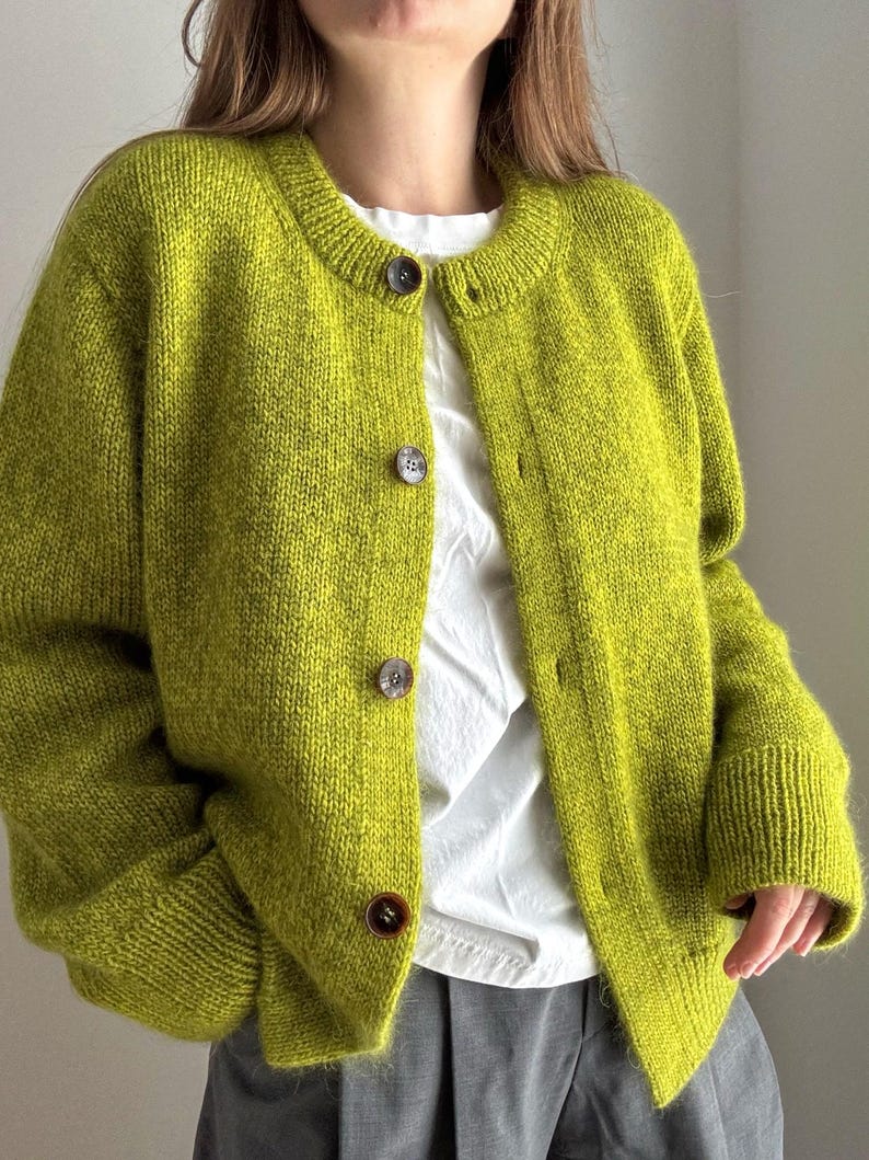 Gentle Cardigan Knitting Pattern