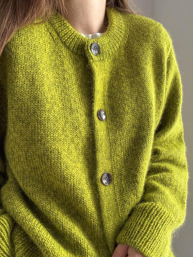 Gentle Cardigan Knitting Pattern