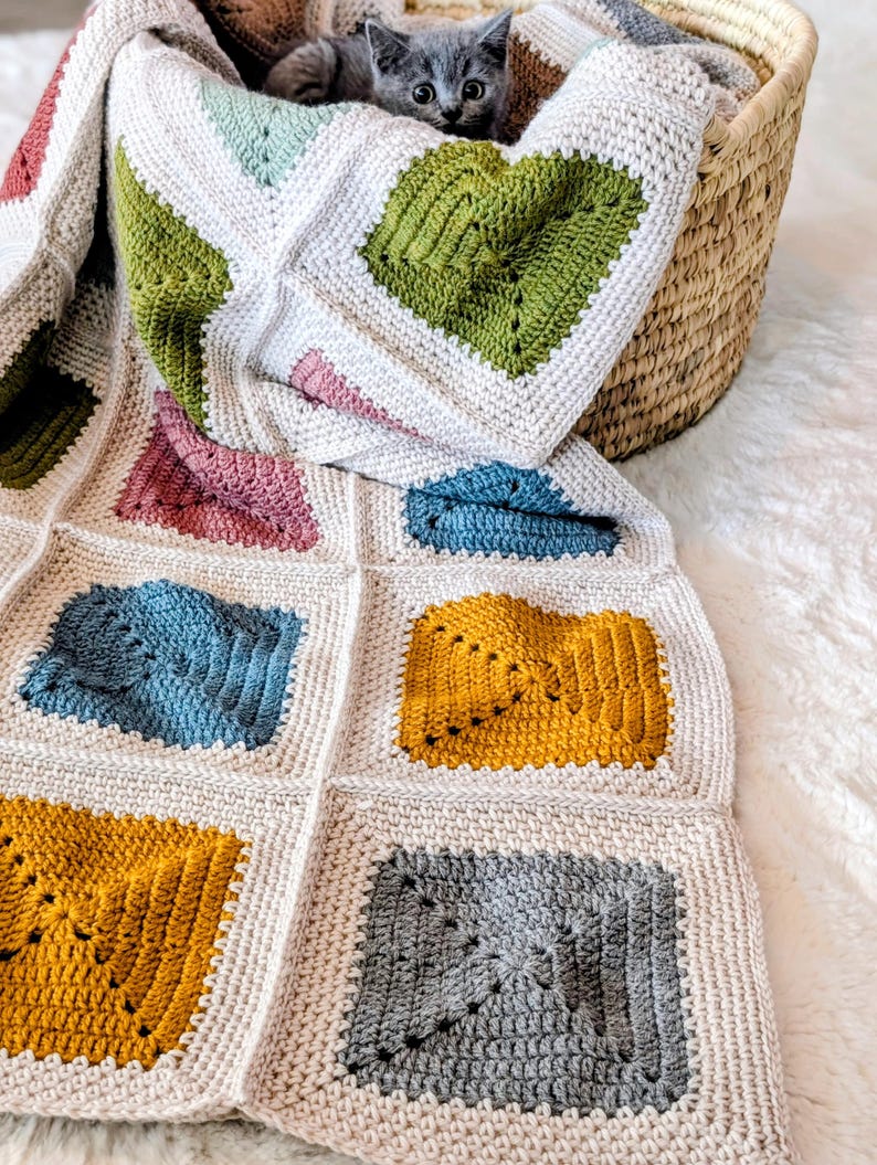 Homestead Blanket Crochet Pattern