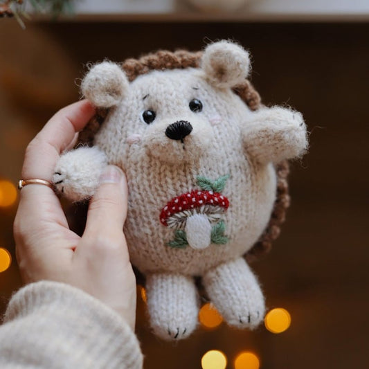 Woodland Hedgehog Knitting Pattern