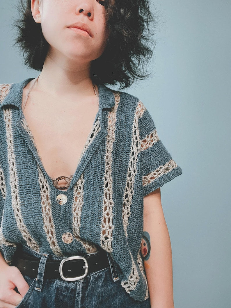 Mistshore Shirt Crochet Pattern