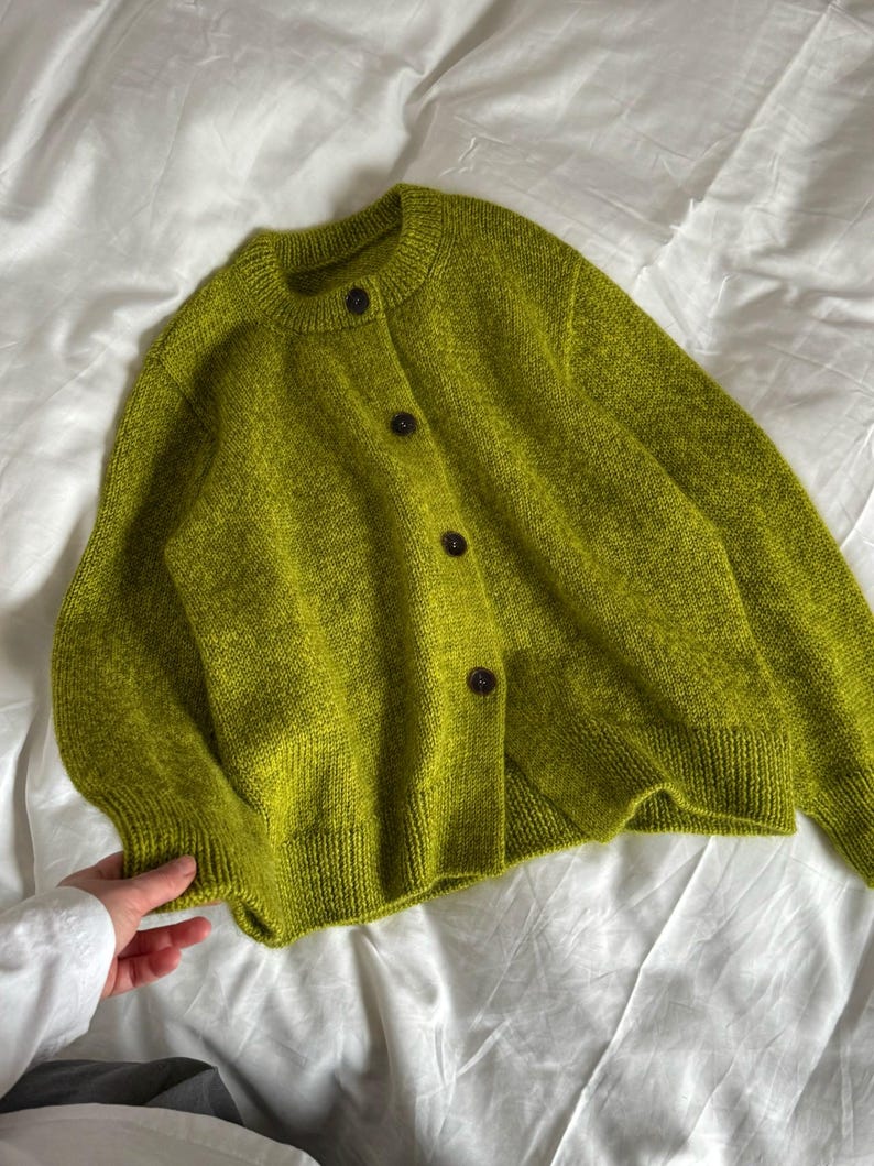 Gentle Cardigan Knitting Pattern