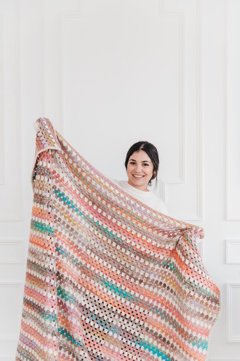 Autumn Breeze Blanket Crochet Pattern