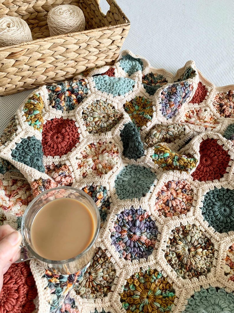 Coastline Blanket Crochet Pattern