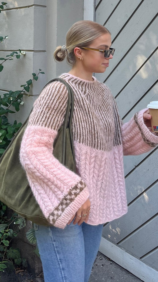 Blushvale Sweater Knitting Pattern