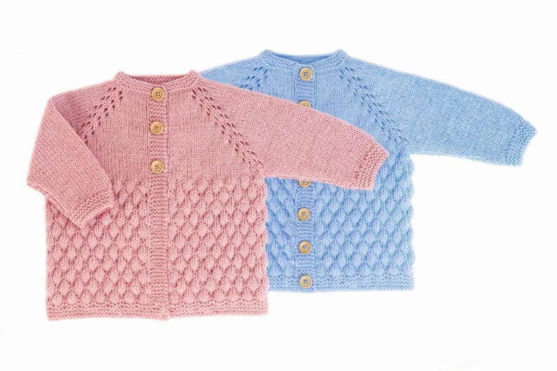Blush Bear Baby Set Knitting Pattern