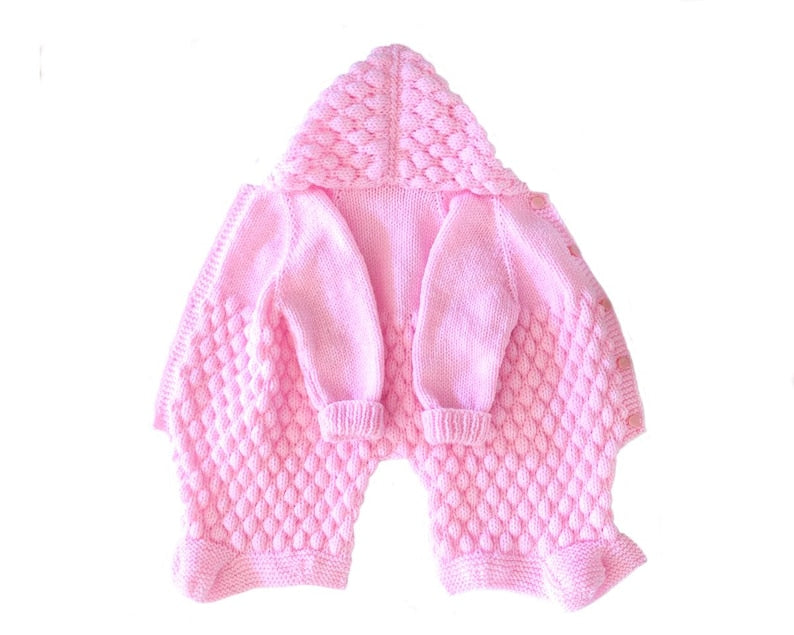 Bubble Baby Jumpsuit Knitting Pattern