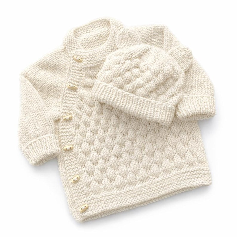 Bubble Cardigan Knitting Pattern