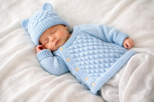 Bubble Cardigan Knitting Pattern