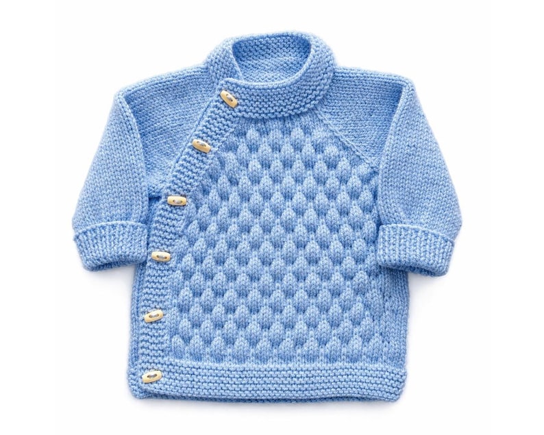 Bubble Cardigan Knitting Pattern