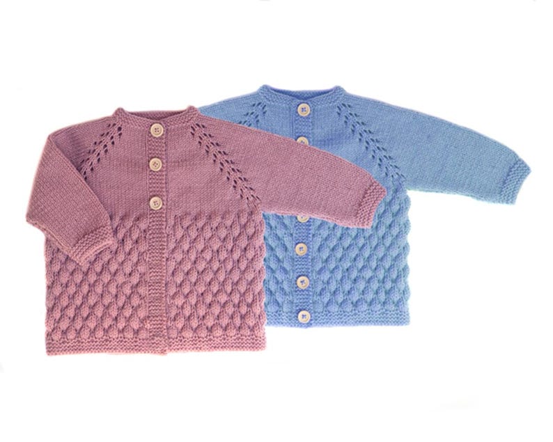 Blush Bear Baby Set Knitting Pattern