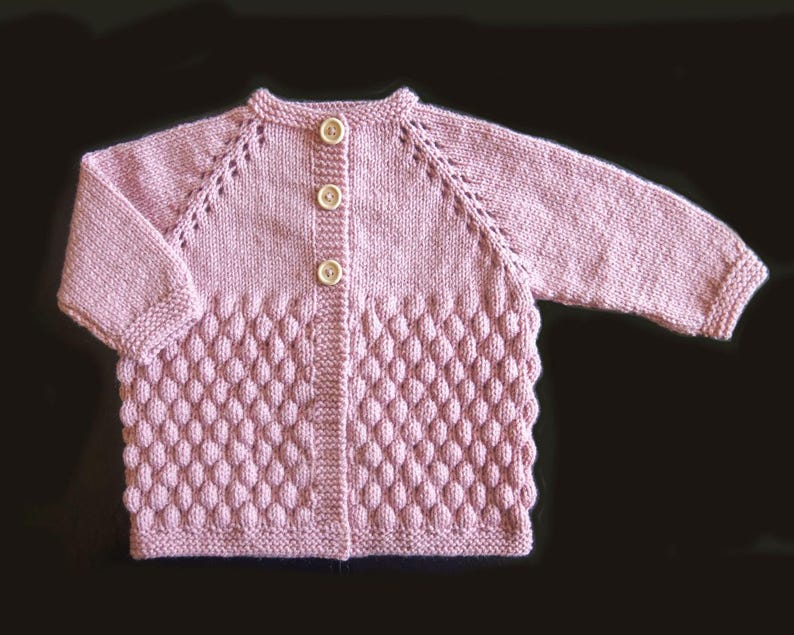 Blush Bear Baby Set Knitting Pattern