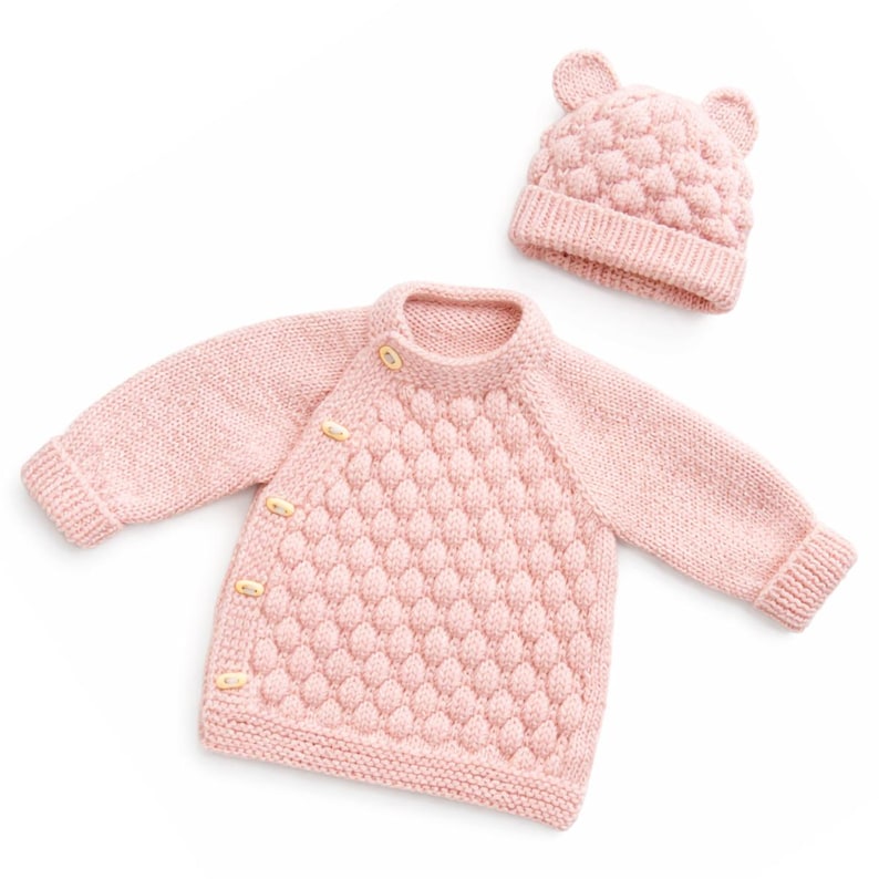 Bubble Cardigan Knitting Pattern