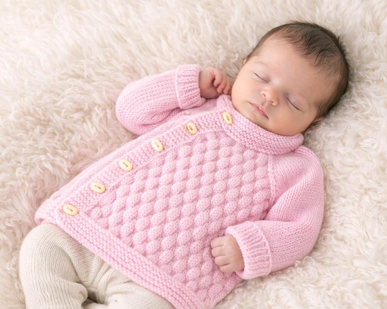 Bubble Cardigan Knitting Pattern