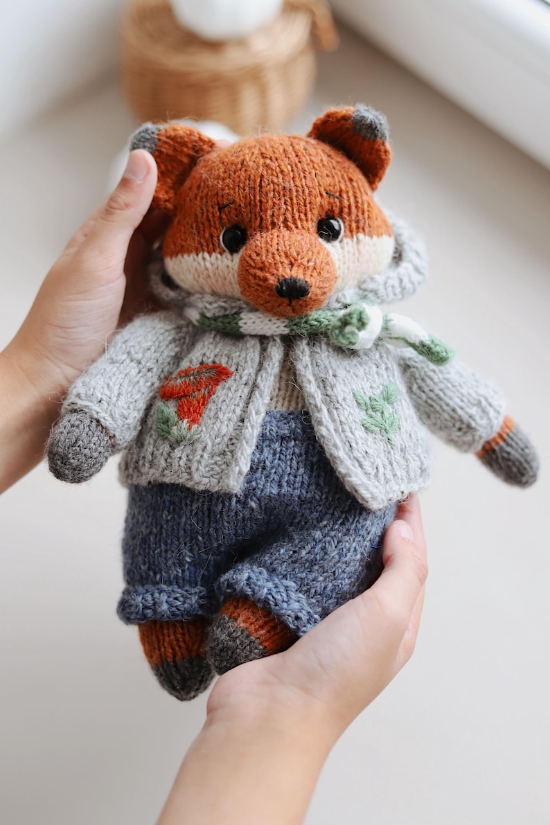 Forest Fox Knitting Pattern