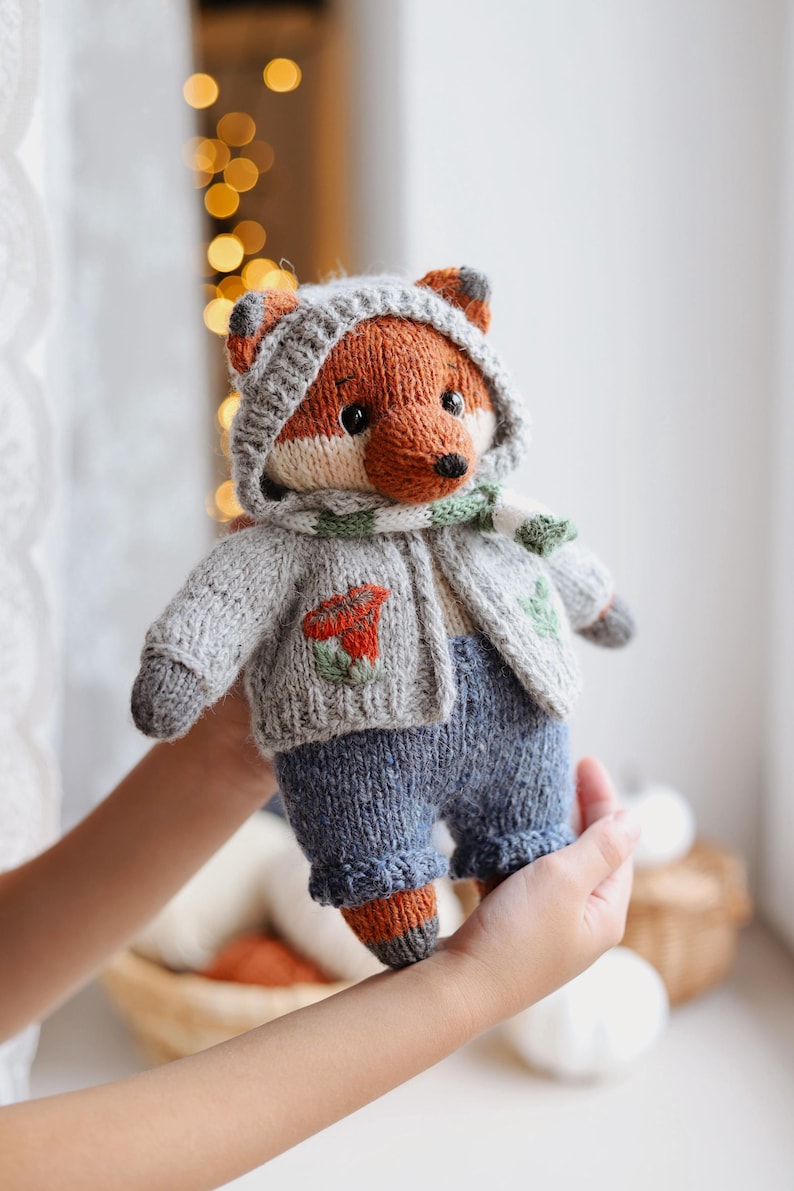 Forest Fox Knitting Pattern