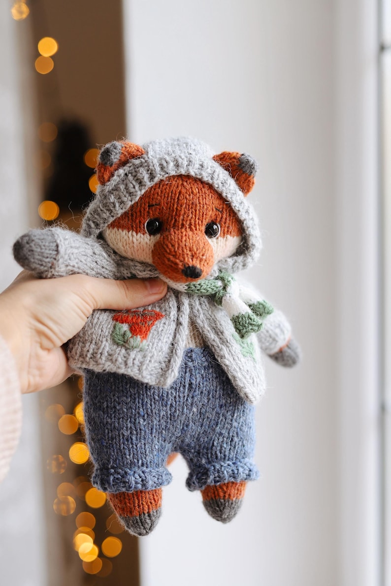 Forest Fox Knitting Pattern