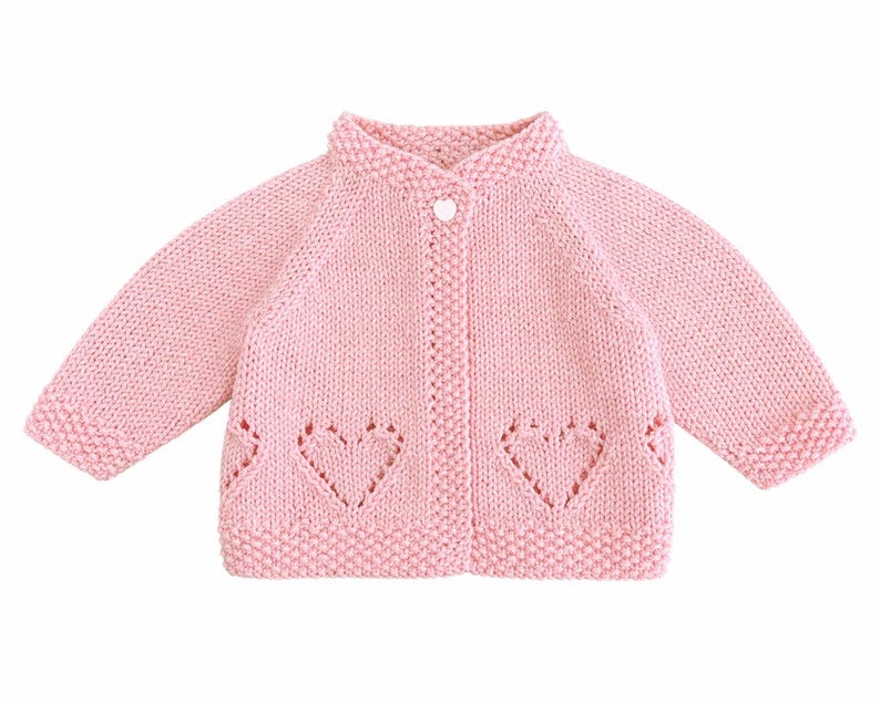 Sweetheart Baby Set Knitting Pattern