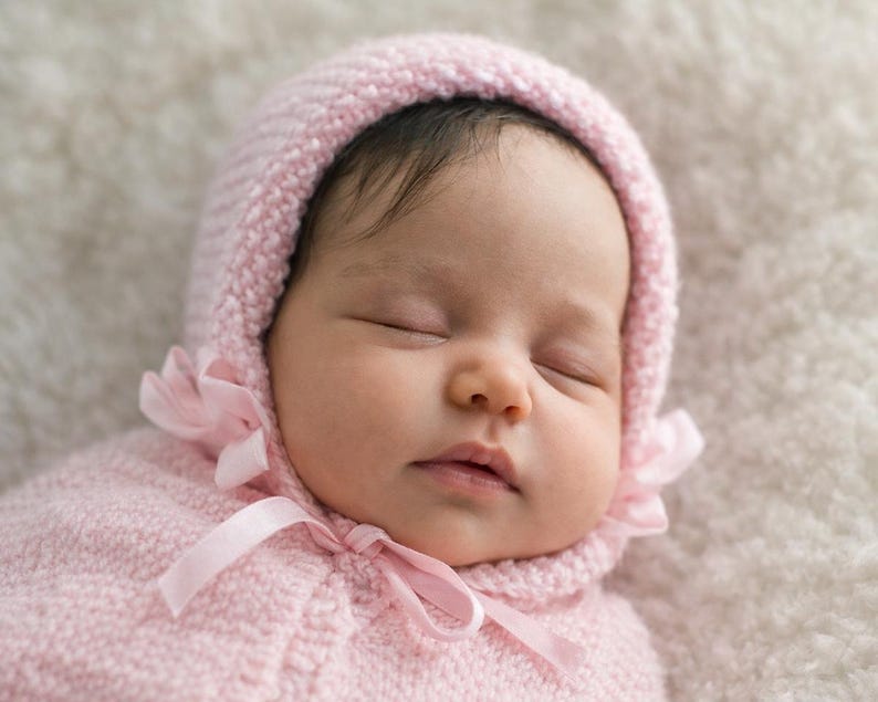 Sweetheart Baby Set Knitting Pattern