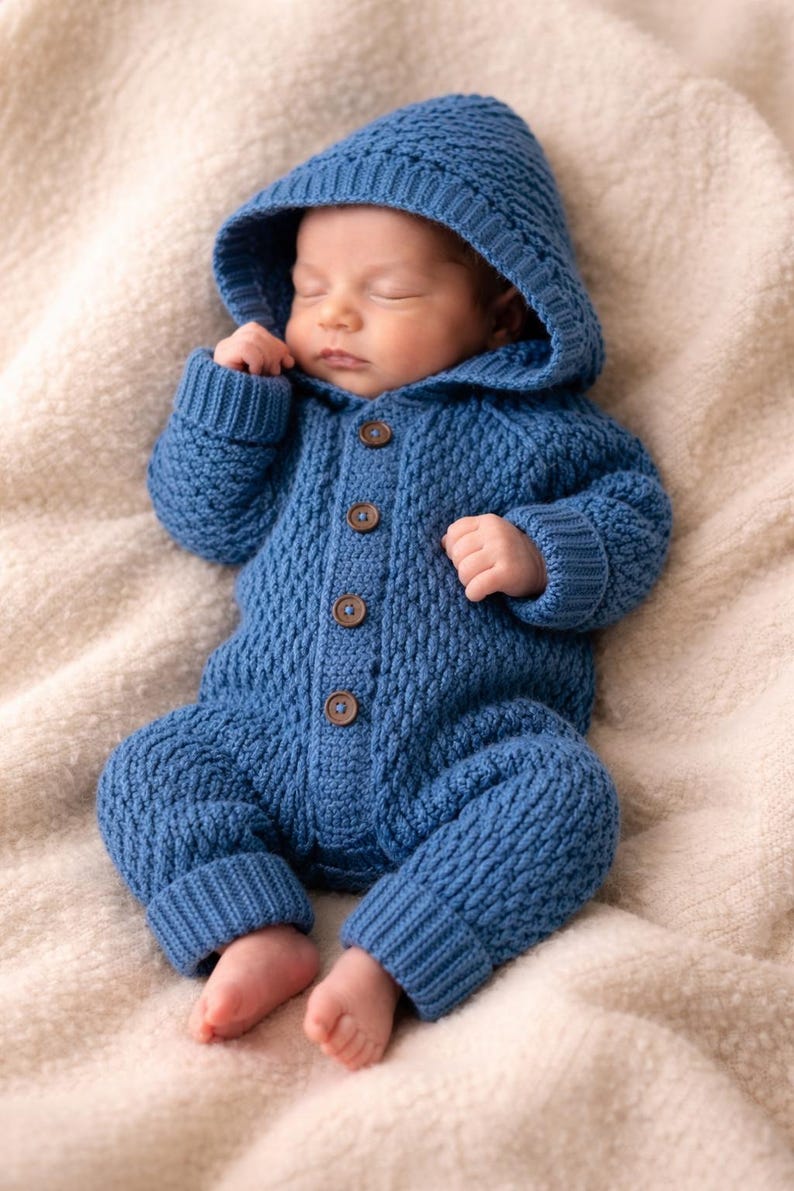 Blue Moon Romper Crochet Pattern
