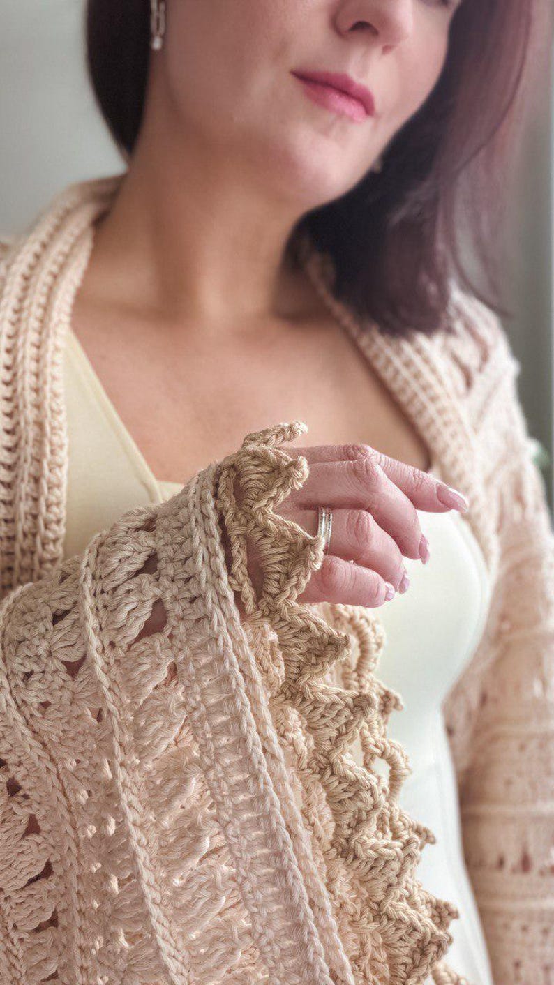 Sunkiss Shrug Crochet Pattern