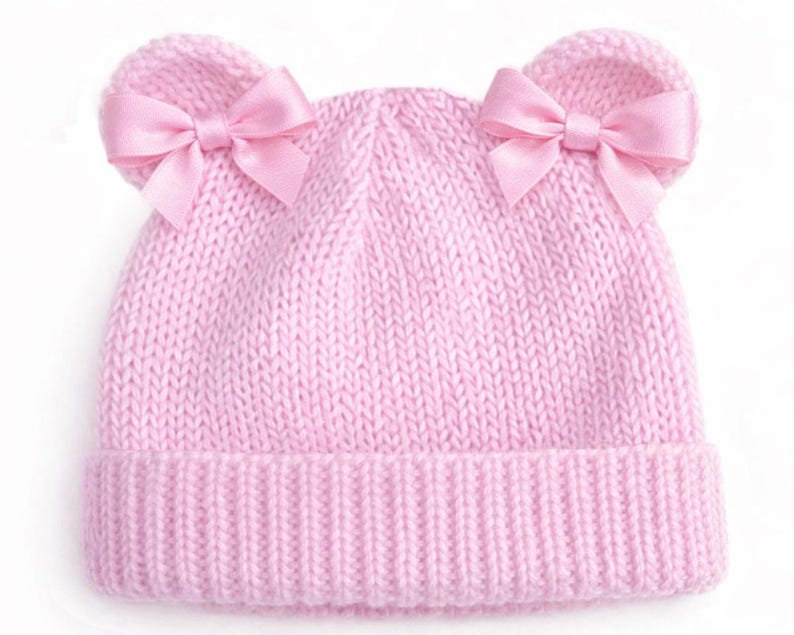 Petal Kiss Baby Set Knitting Pattern