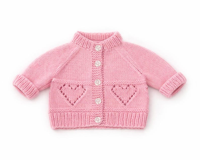 Petal Kiss Baby Set Knitting Pattern
