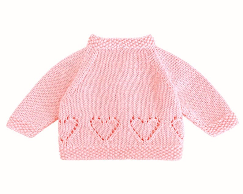 Sweetheart Baby Set Knitting Pattern