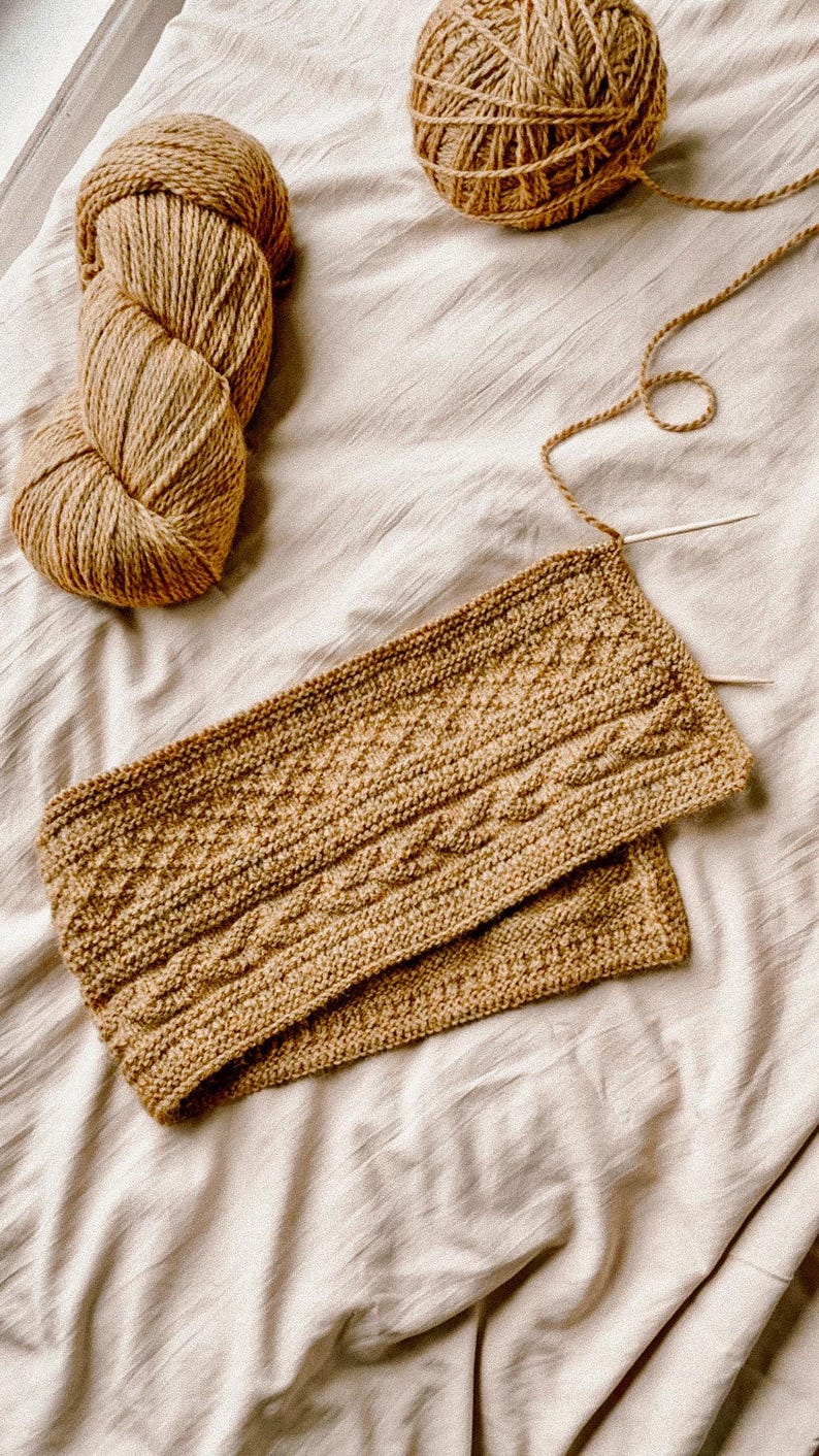Cobblestone Blanket Knitting Pattern