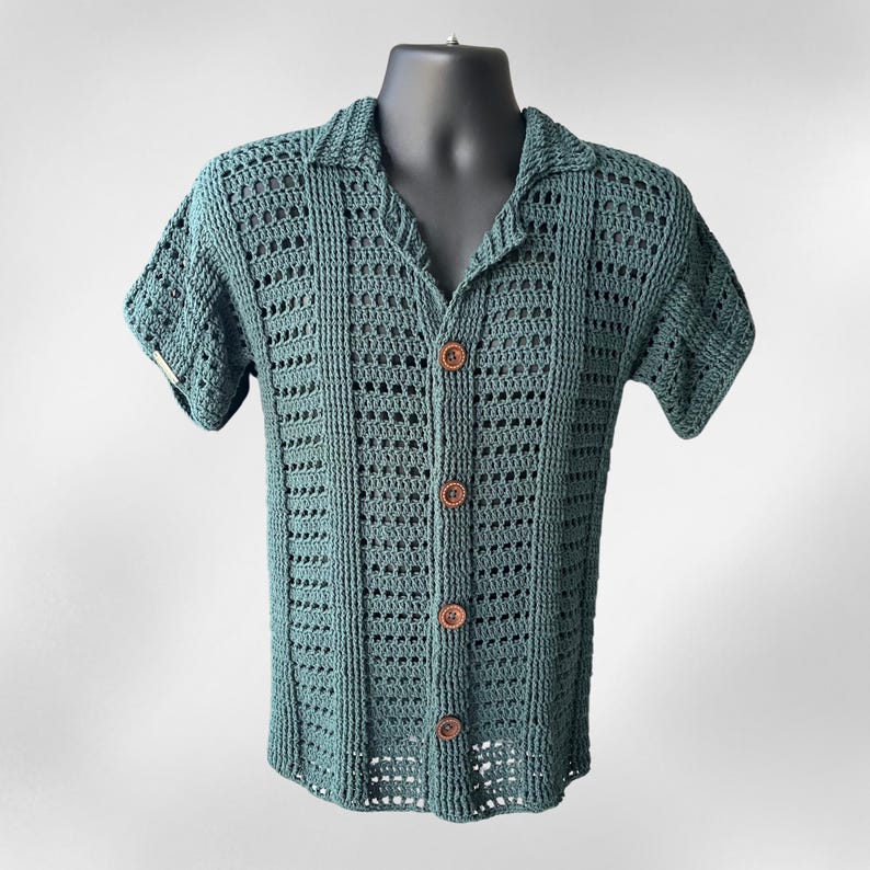 Ocean Air Shirt Crochet Pattern