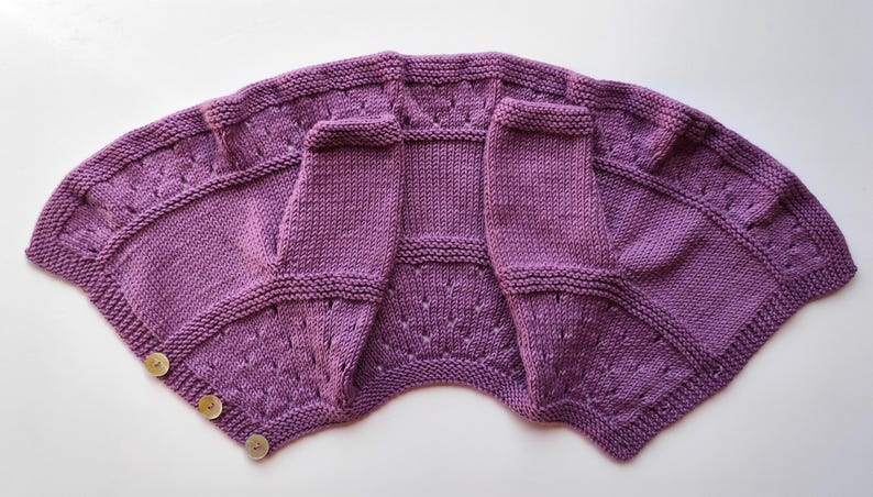 Lily Baby Cardigan Knitting Pattern