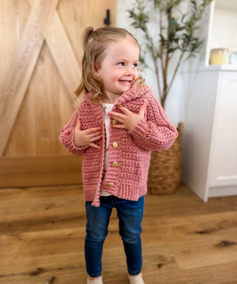 Star Baby Cardigan Crochet Pattern